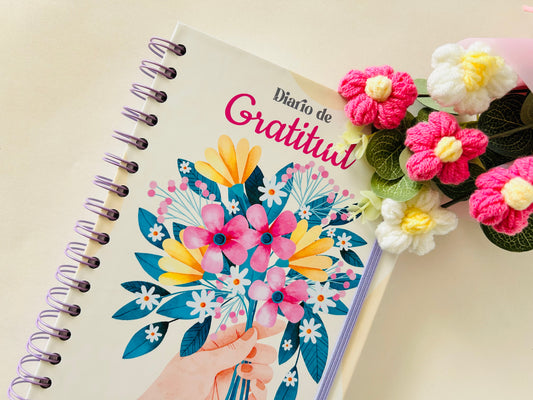Diario de Gratitud Ramo de Flores