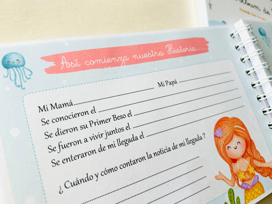 Album de recuerdos "Sirena"