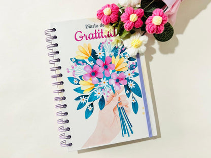 Diario de Gratitud Ramo de Flores
