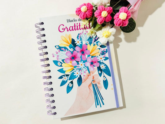 Diario de Gratitud Ramo de Flores