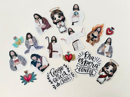 Set de Stickers "Jesús"